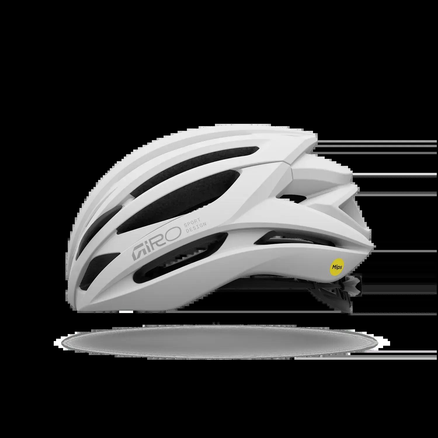 Casque de vélo Syntax Mips Blanc mat Giro - L (59-63 cm) 4/4