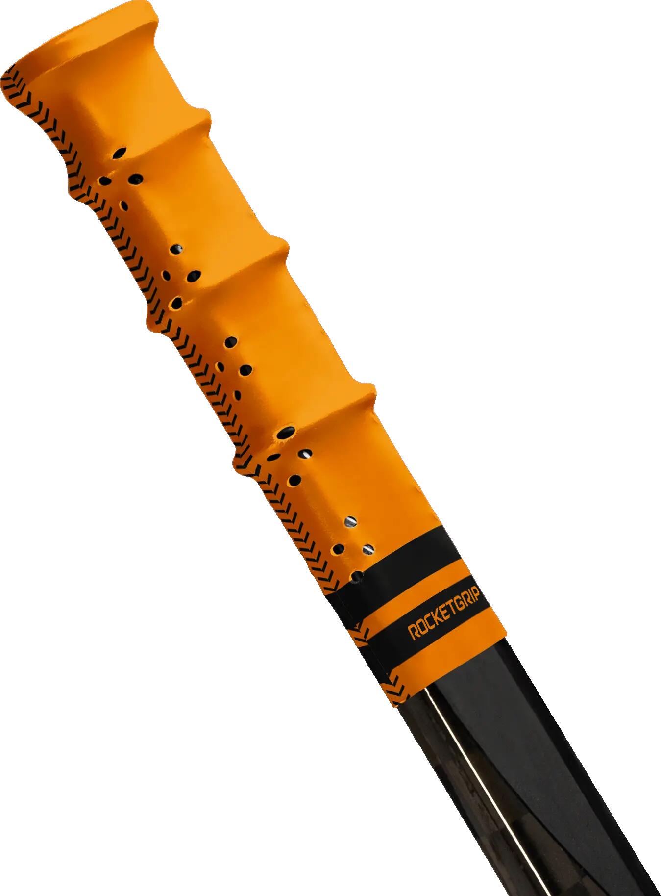 ROCKETGRIP Hole benzi portocalii, accesorii pentru crosă de hochei, lamă