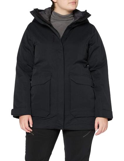 Parka - Sportswear - Dames - Lapland - 3-in-1, waterdicht - Zwart