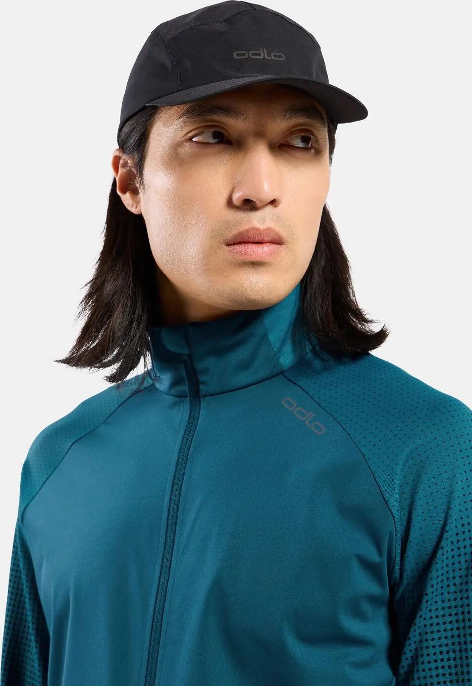 Odlo Zeroweight Warm Hybrid Jacke, blau, für Herren 6/7