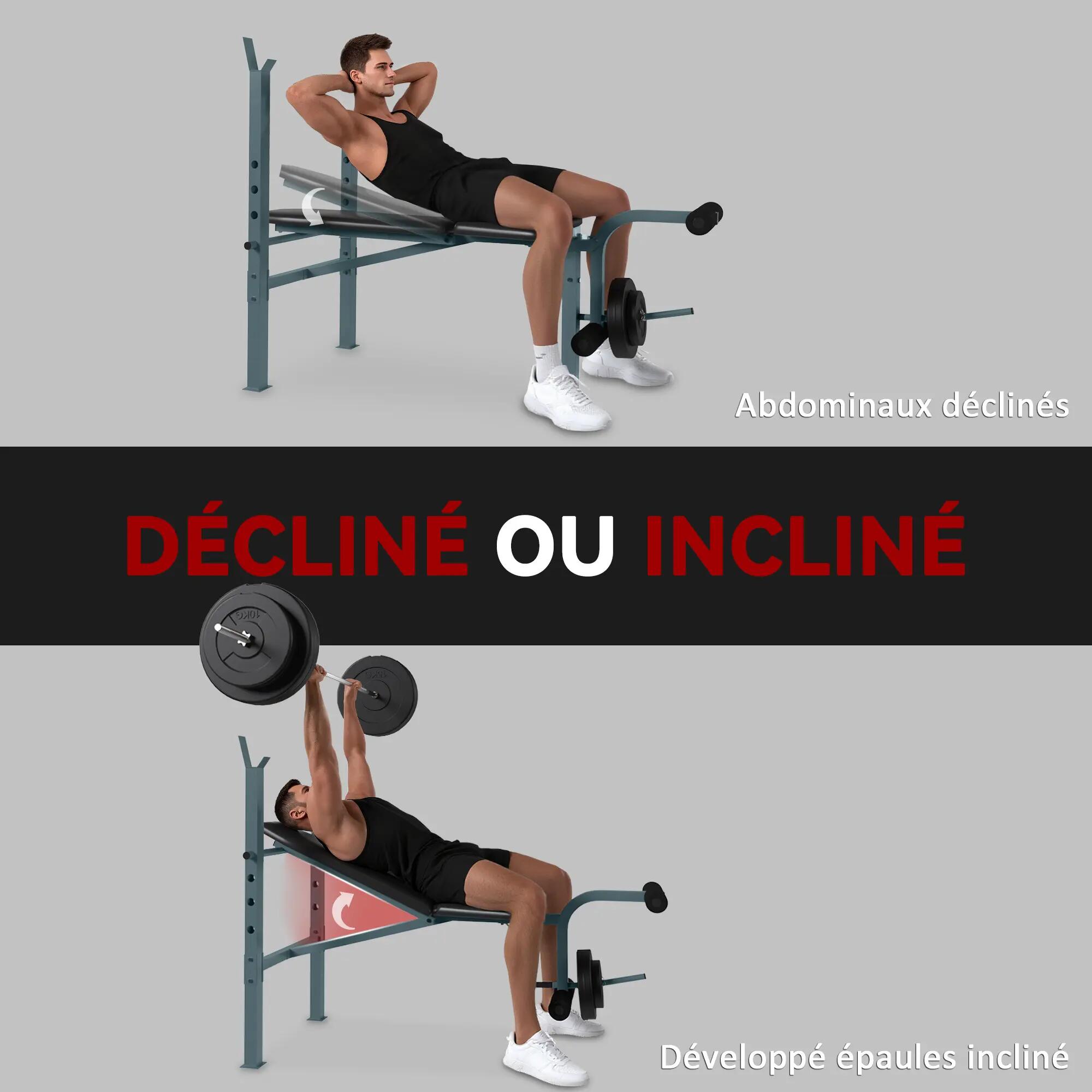 Banc de musculation Fitness complet 5/5