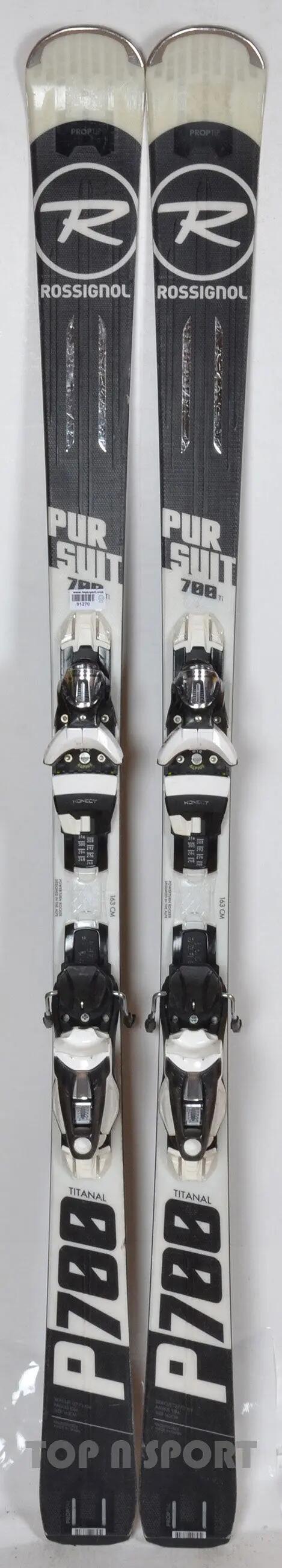RECONDITIONNE - Skis Rossignol PURSUIT 700 Ti black - BON 2/3