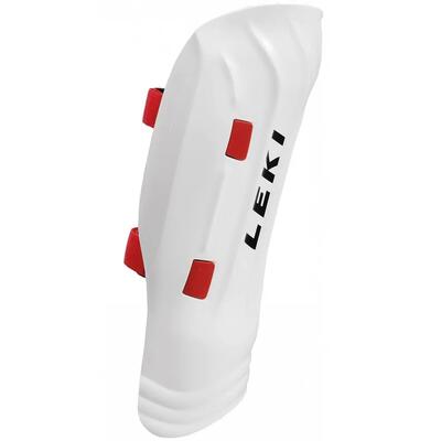 Bescherming - alpineskiën - volwassene - slalom - scheenbescherming - wit