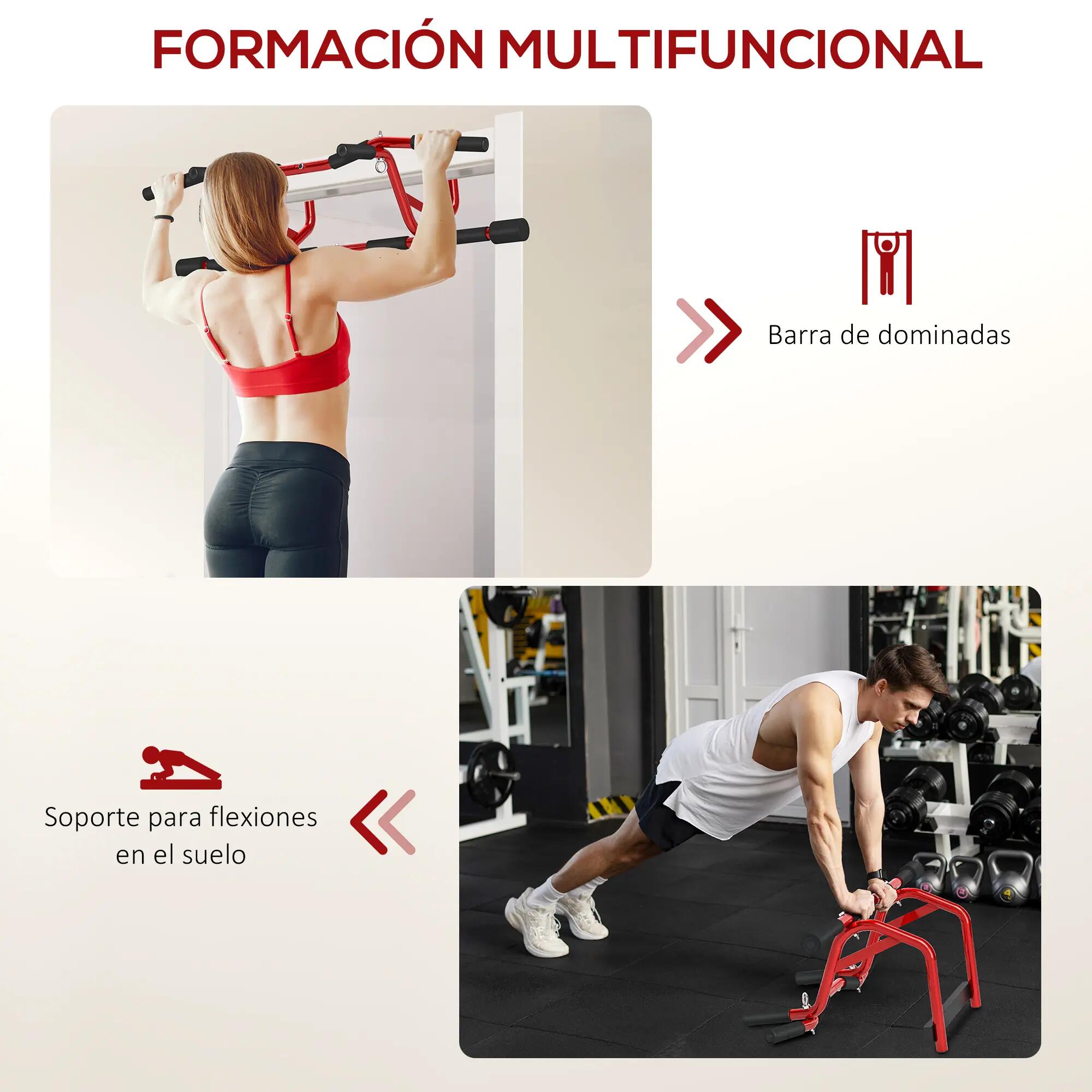 Barre de traction murale, capacité de charge de 150 kg, pour l'entraînement à 6/9