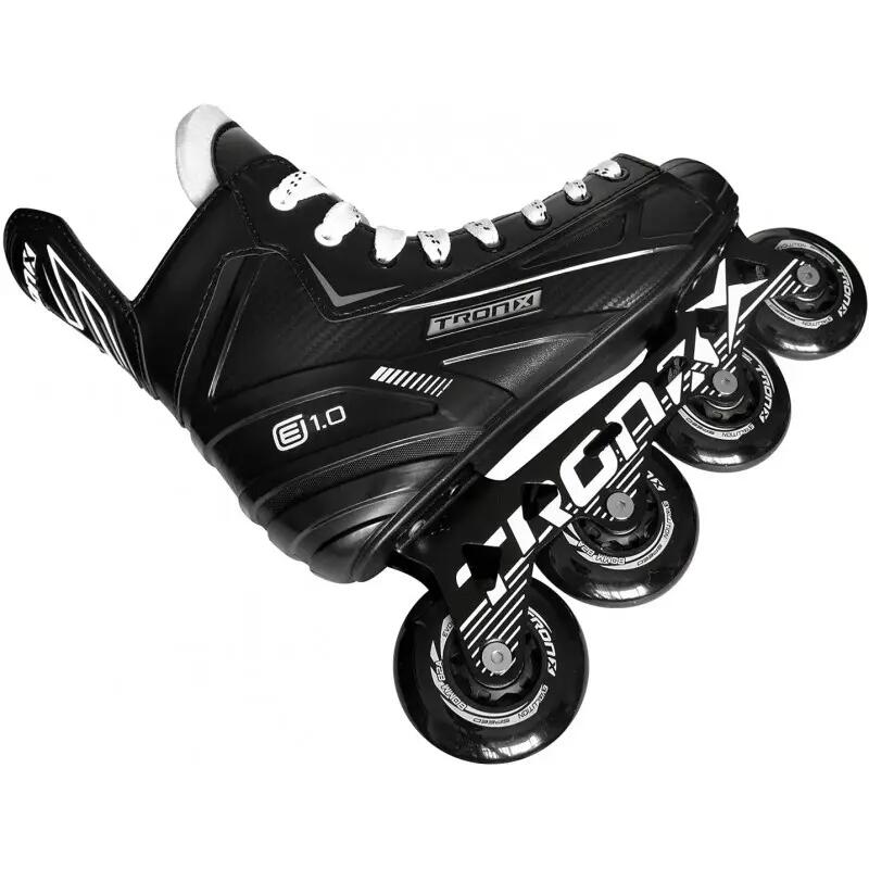 TRONX TronX E1.0 Senior inlinehockeyschaatsen zwart 3/5