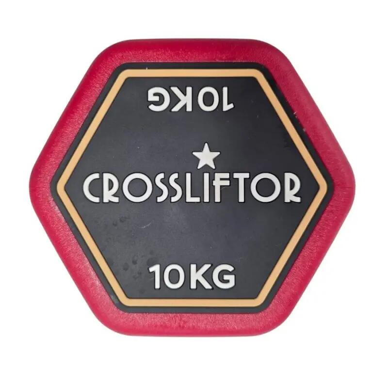 Dumbbell Manubrio Color 2.0 CrossLiftor - 10 kg 3/5