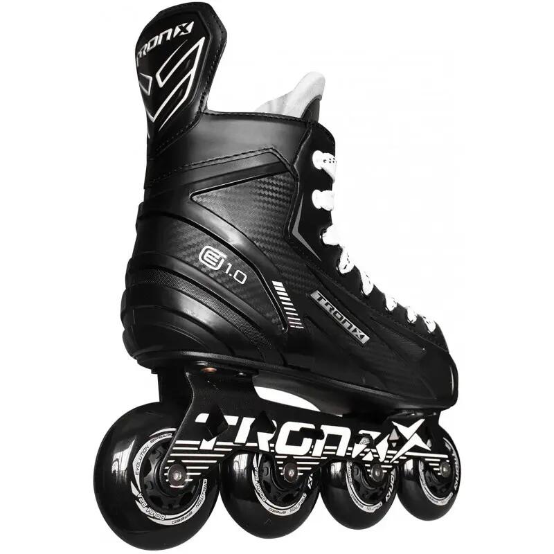 TRONX TronX E1.0 Senior inlinehockeyschaatsen zwart 2/5