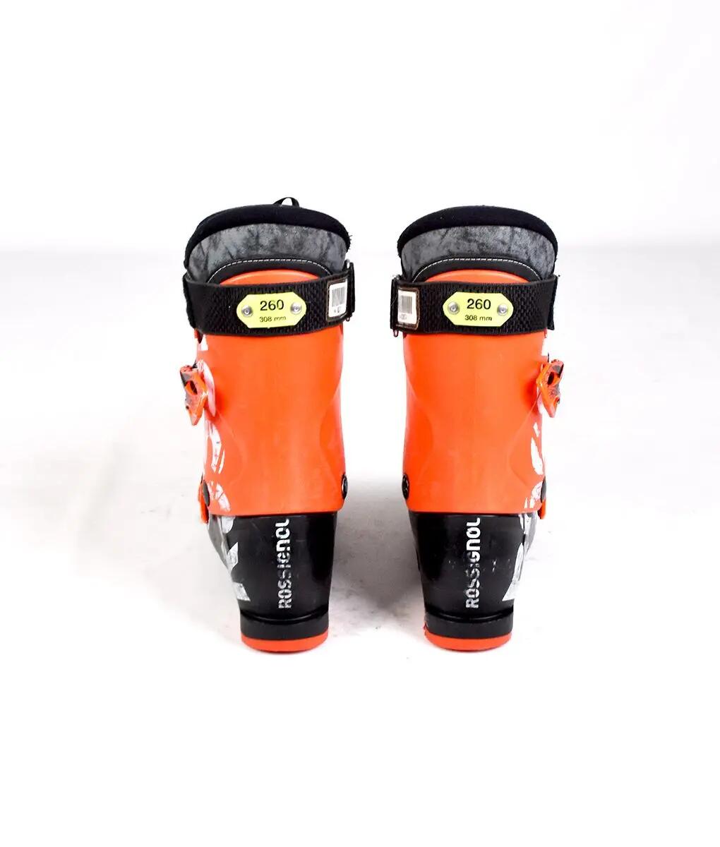 RECONDITIONNE - Chaussure de Ski Occasion Rossignol Evo RTL (rouge/noir) - BON 2/2
