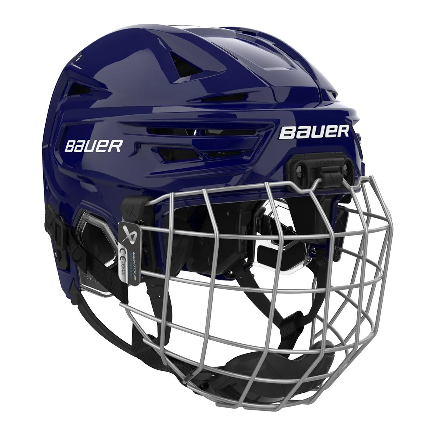 BAUER Re-Akt 155 Youth bleumarin kids cască de hochei Combo