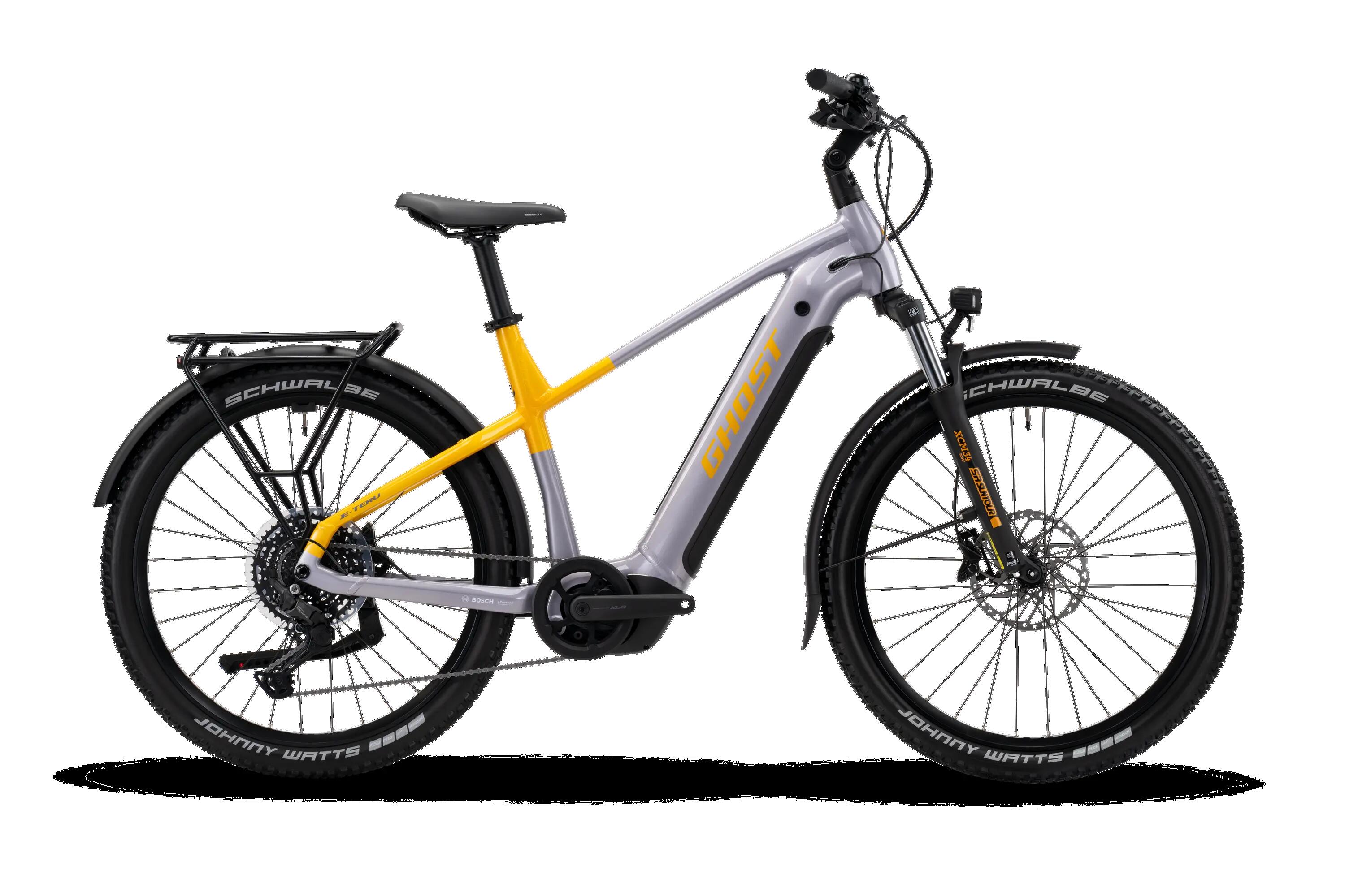 Trekking-E-Bike E-TERU Universal EQ High Uni atlantic blue/coffee ice rose 2/2