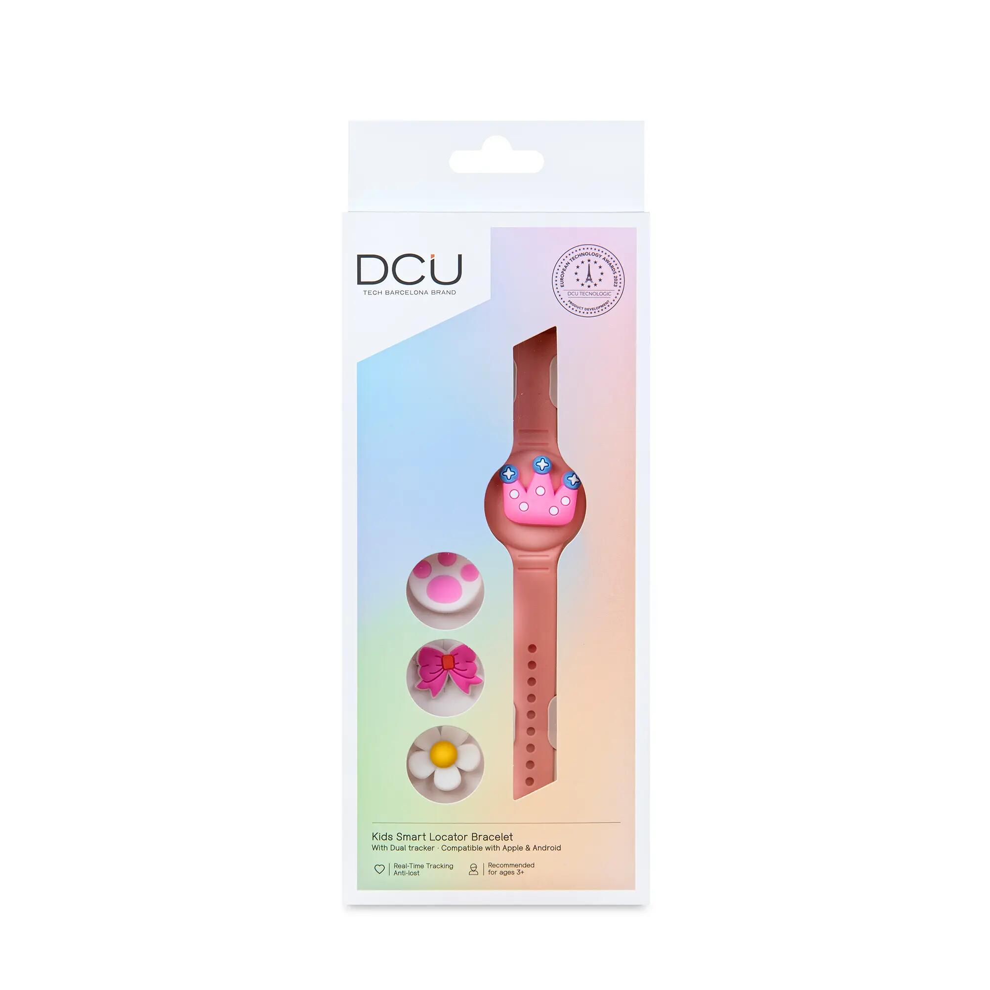 Pulsera Localizadora para Niñ@s con Rastreador Dual iOS/Android · Rosa 2/3
