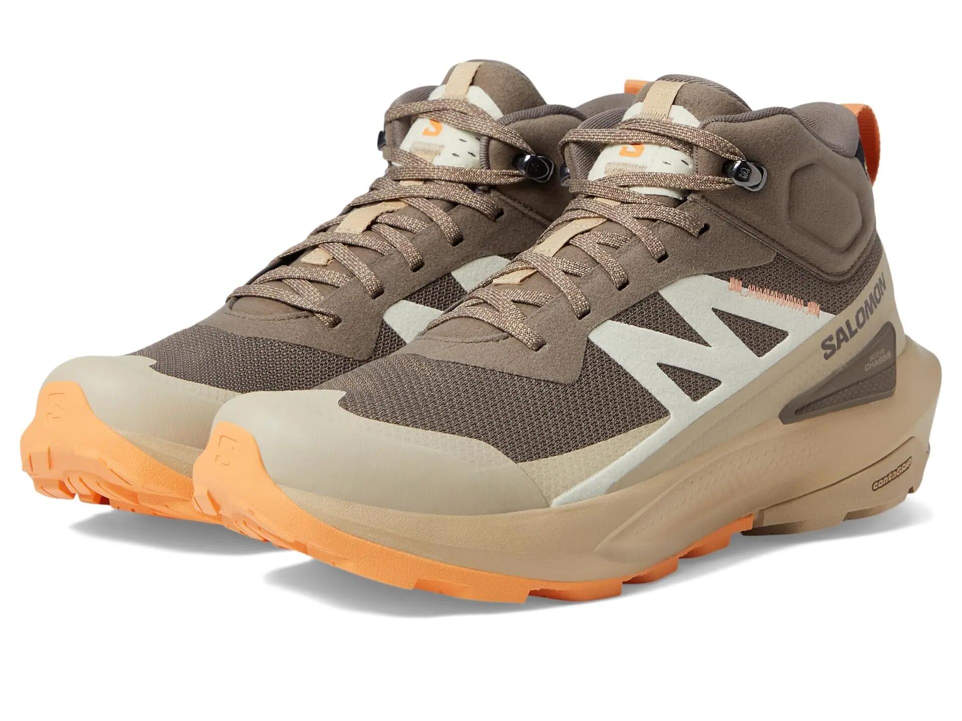 Schoenen wandelen dames - Elixir GTX - waterdicht koperbruin 1/1