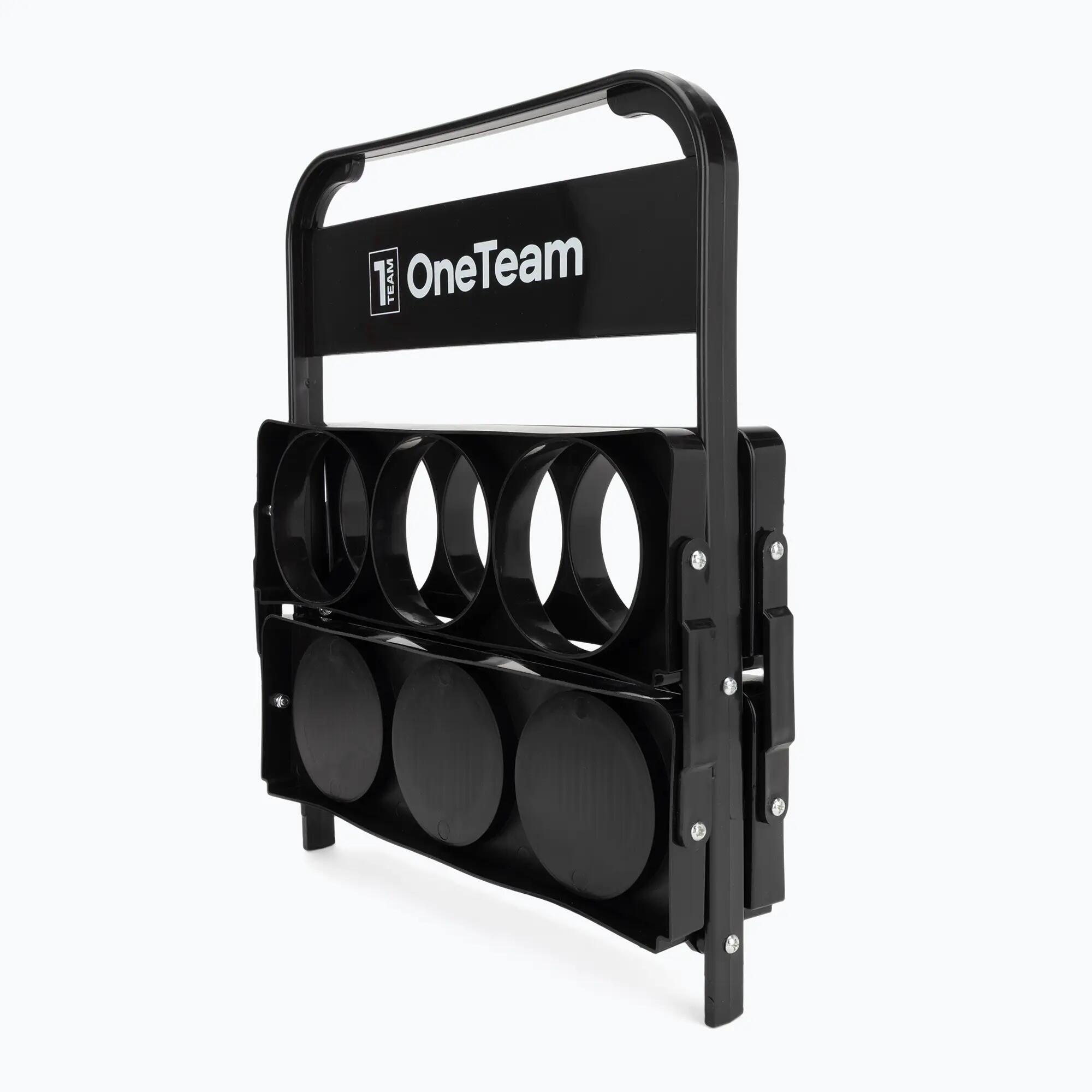 Zestaw OneTeam koszyk Water Bottle Carries + bidon Sportano x 6 7/7