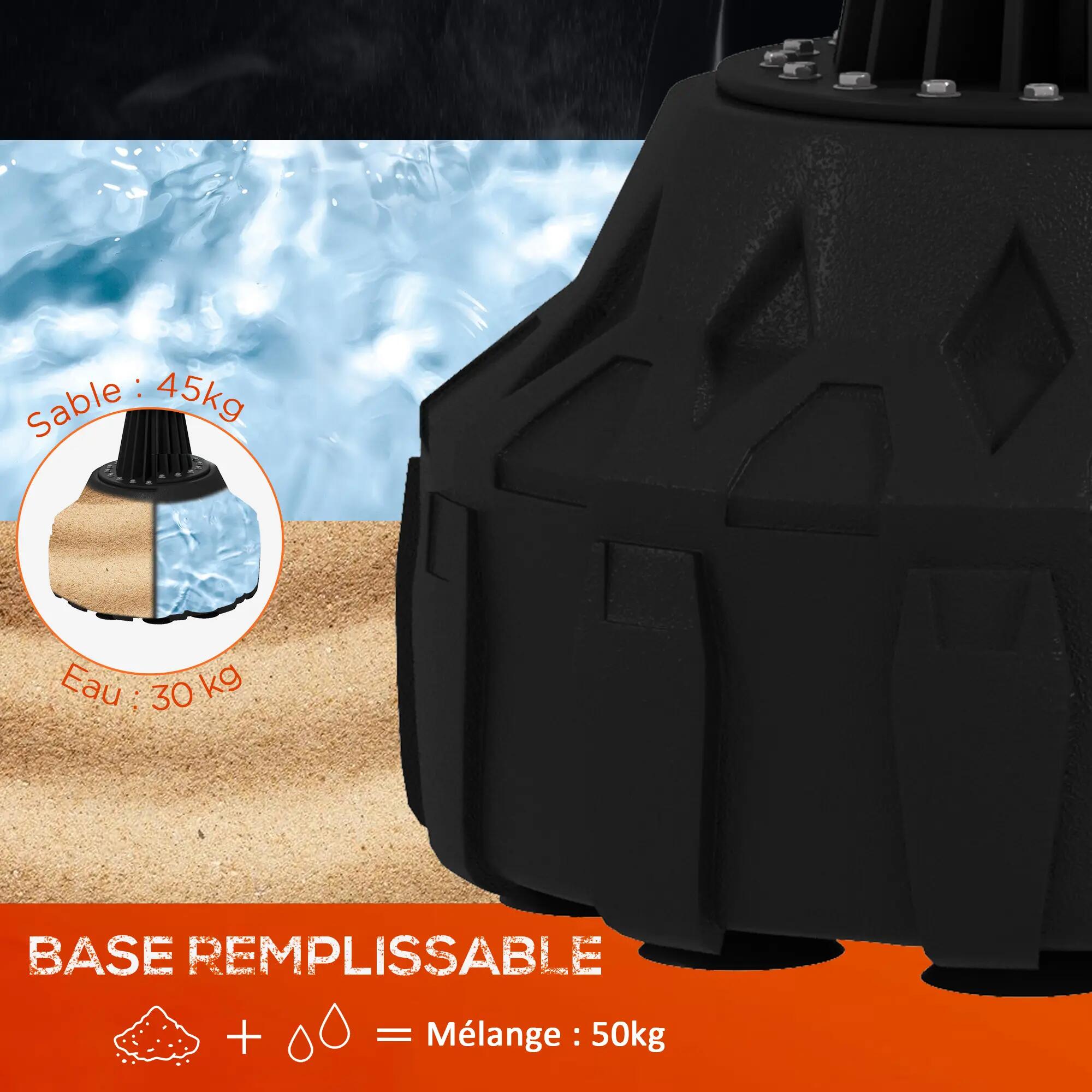 Sac de boxe sur pied autoportant cible réglable en hauteur, avec Ventouses, équi 7/9