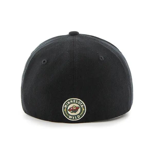 '47 Minnesota Wild '47 Contender Noir adulte casquette et chapeau NHL 2/2