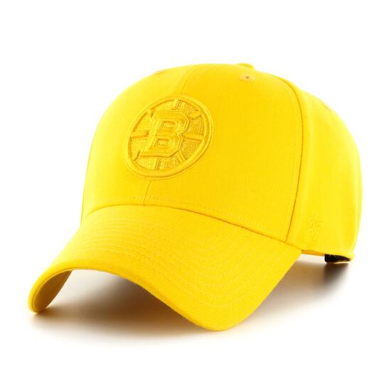 Boston Bruins '47 MVP Snapback Marrone cammello cappellino NHL per adulti