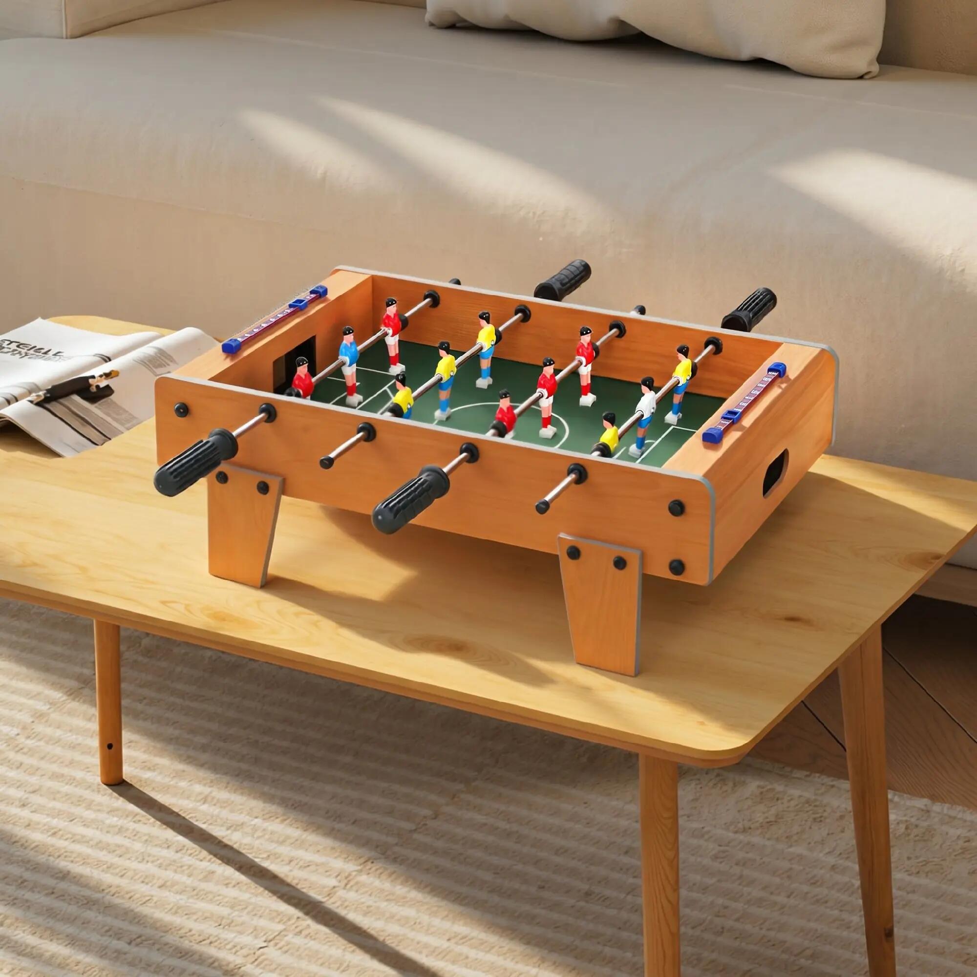 Mini babyfoot de table tableaux de score 2 balles 2/5
