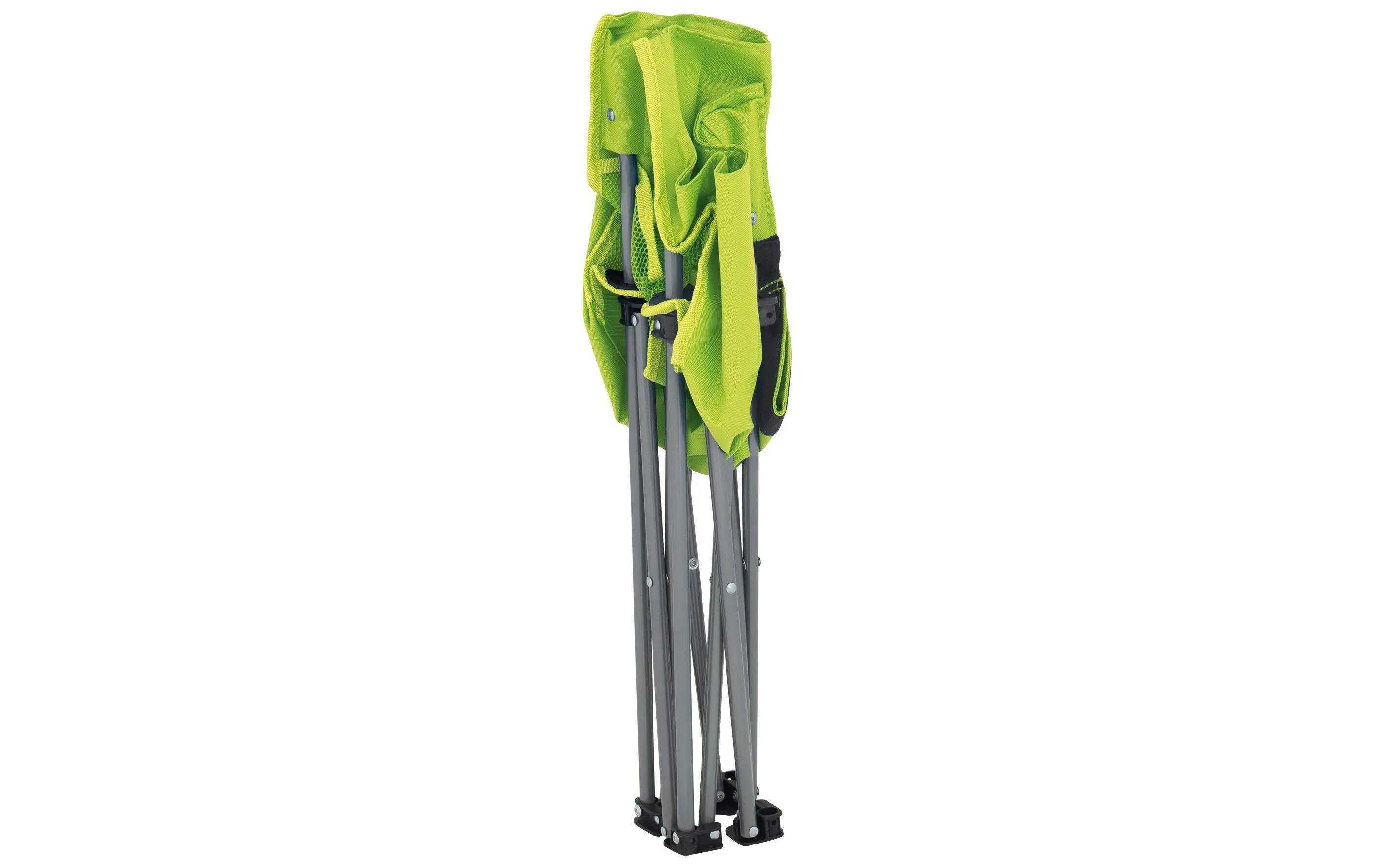 Chaise de camping Eurotrail Xavier Vert Citron 3/3