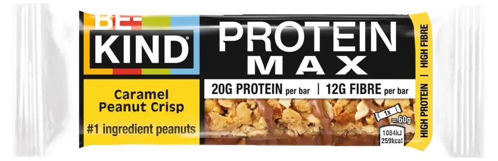 PROTEIN MAX Caramel Peanut Crisp 12x60g 3/3