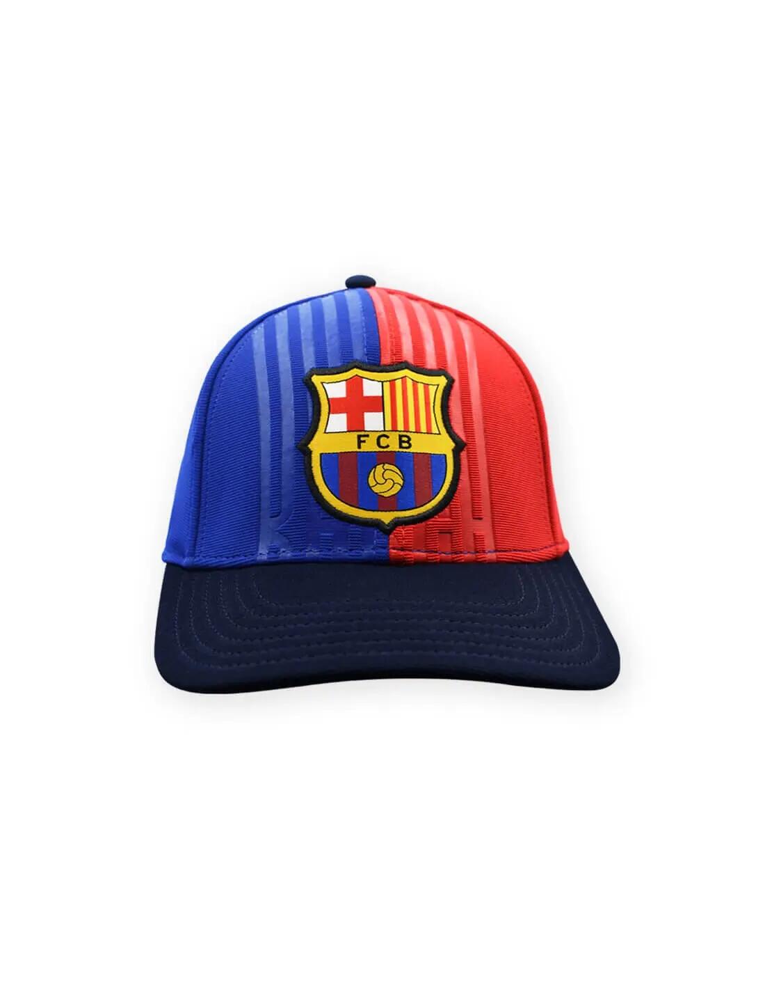 Gorra FC Barcelona Niño Azulgrana con Escudo 2/4
