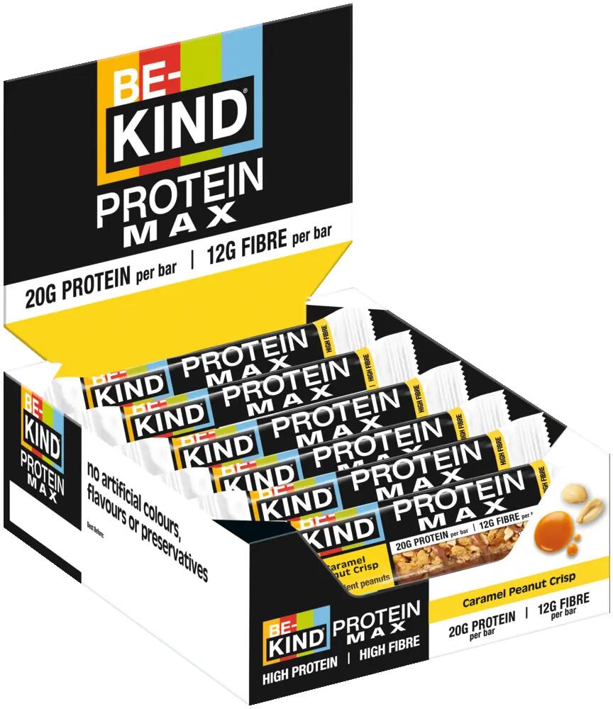 PROTEIN MAX Caramel Peanut Crisp 12x60g 2/3