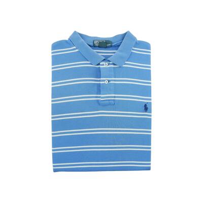 Tweedehands - polo ralph lauren korte mouw heren custom fit - goede staat