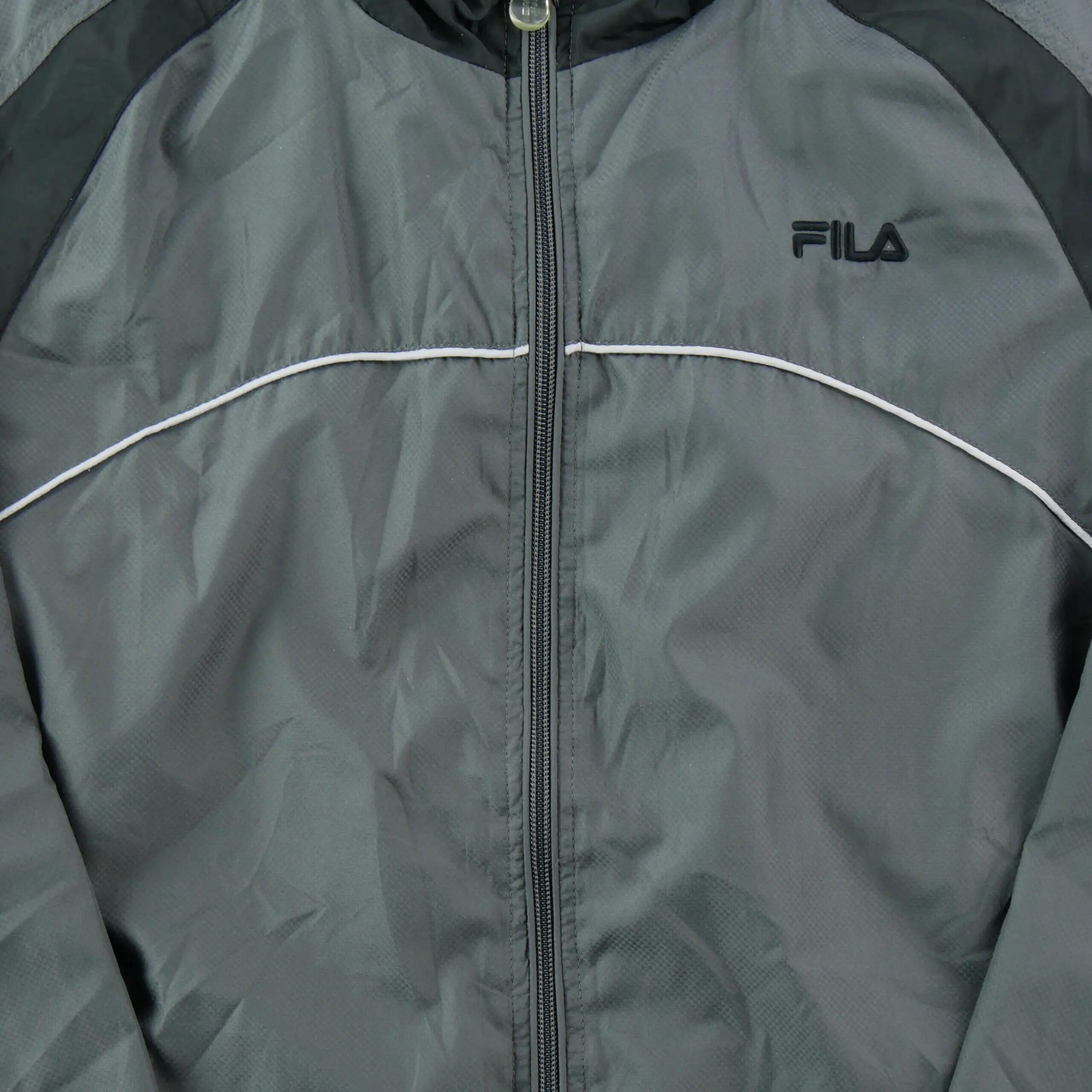 Chaqueta hombre con forro de malla gris 4/7