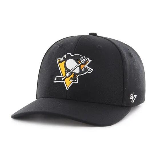 Pittsburgh Penguins '47 Contender czarna czapka i kapelusz NHL dla dorosłych