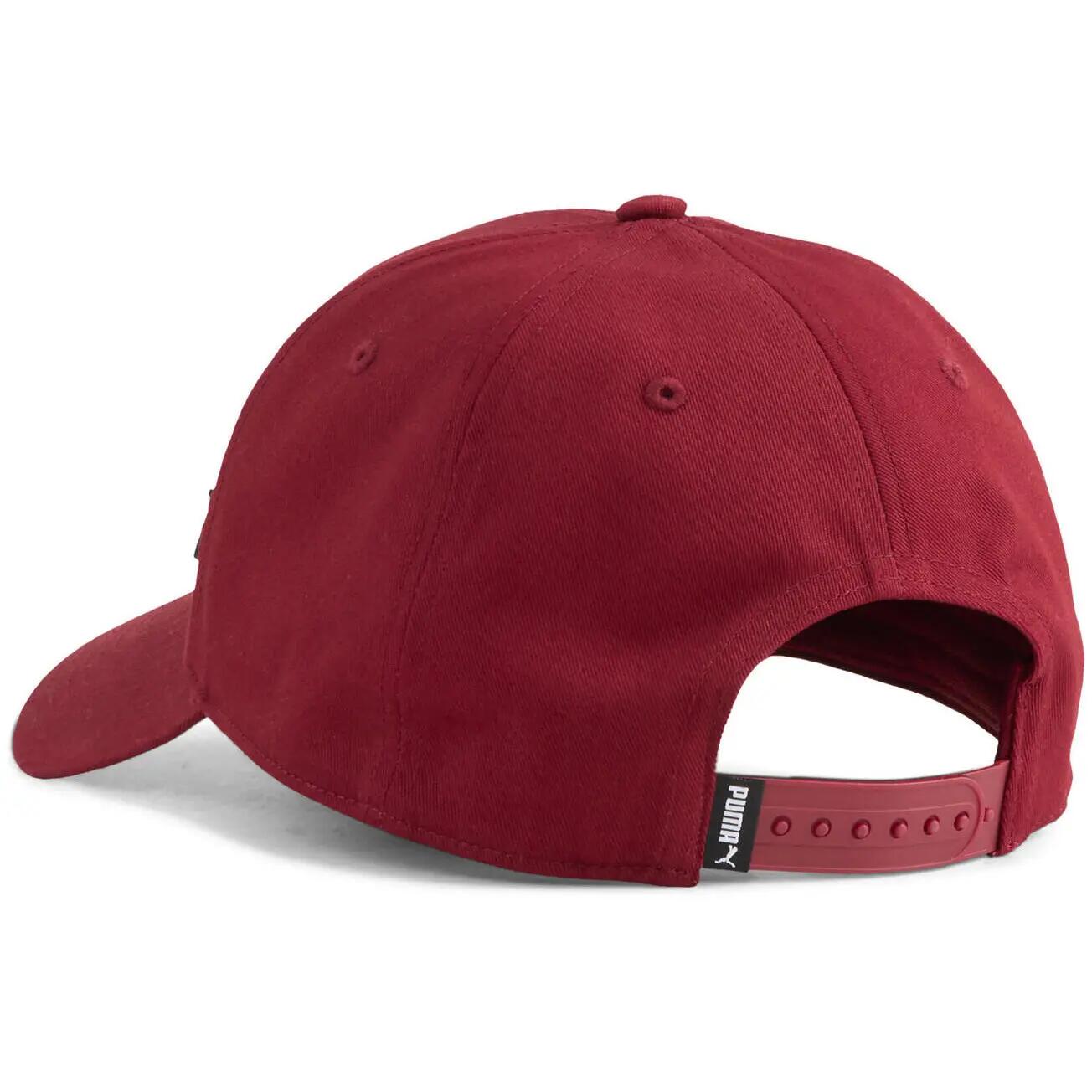 Cappello Puma Ess Elevated Metal Cat Bb Cap, Rosso, Unisex 2/3