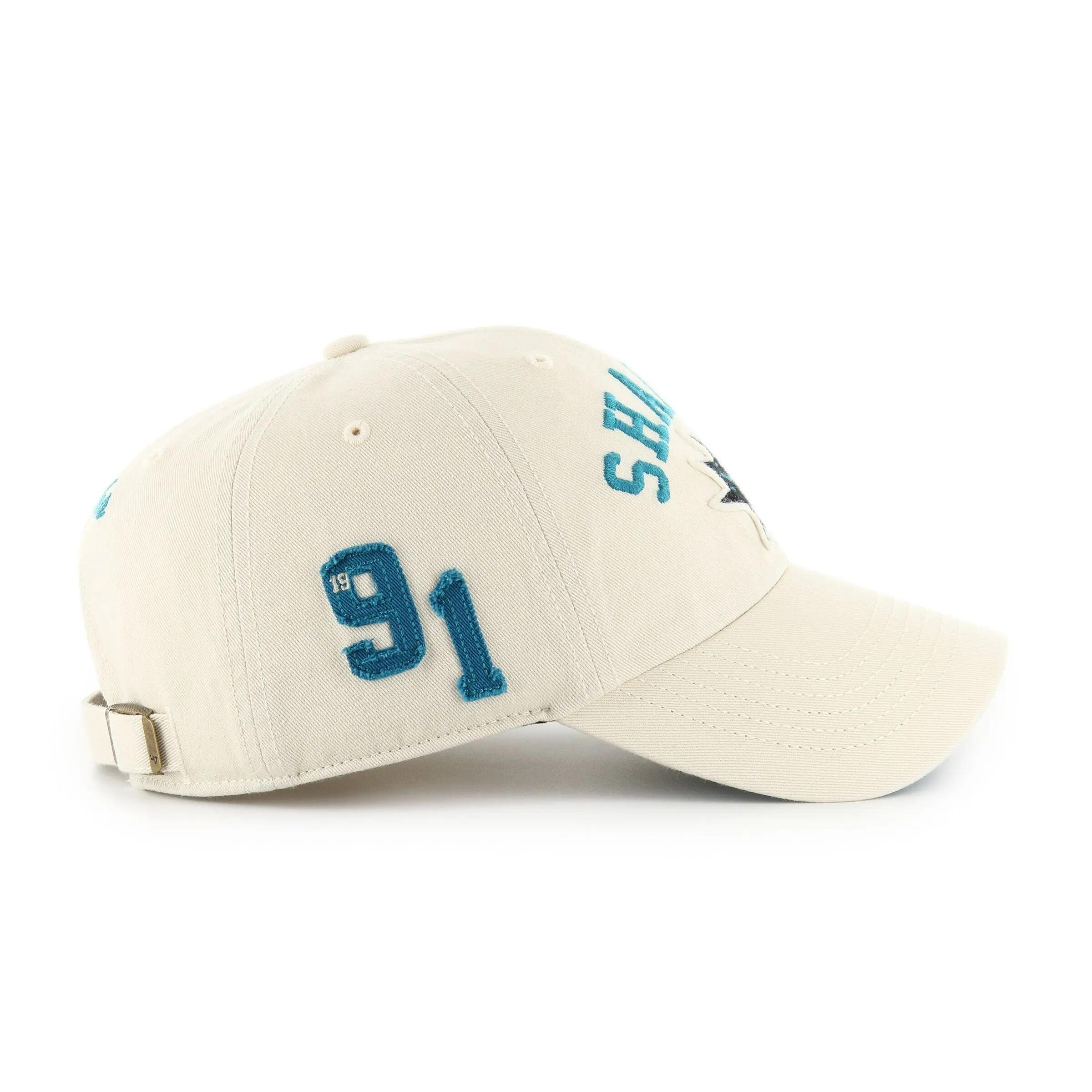 '47 San Jose Sharks Clubhouse Faber ?47 Clean UP Sandstorm NHL 3/4