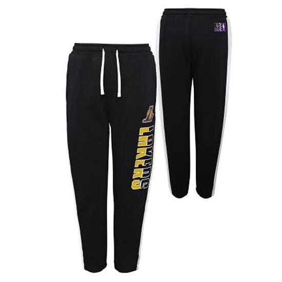 NBA Step Up Jump Ball Stripe Junior pantalon de jogging Los Angeles Lakers