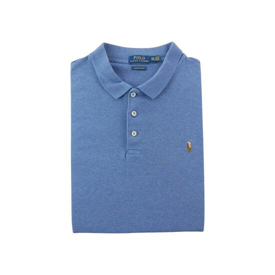 Refurbished - Polo Ralph Lauren Herren Poloshirt Kurzarm 3 Knöpfe - Wie neu
