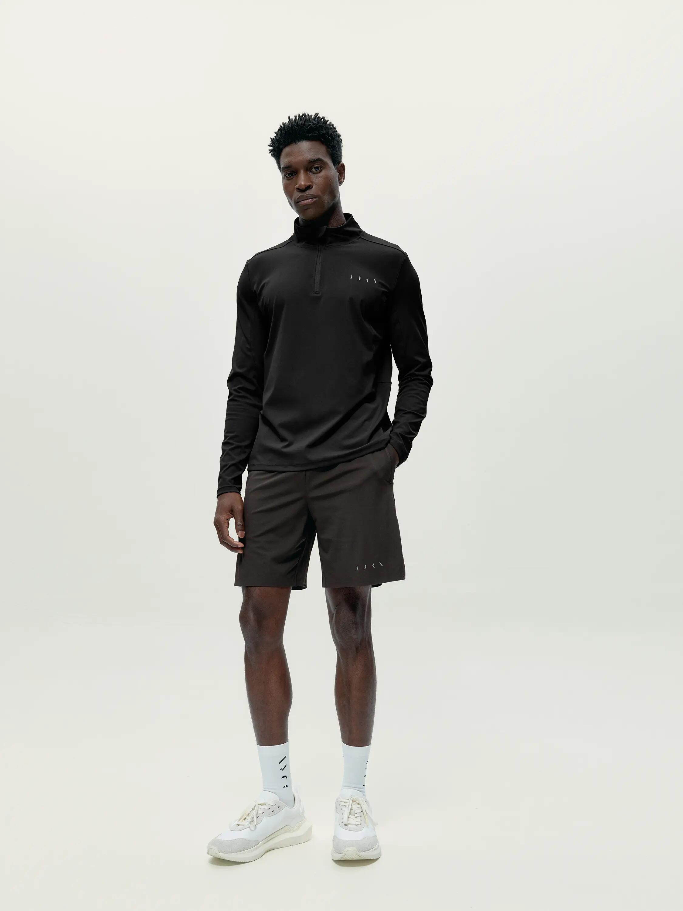 Felpa sportiva uomo Kael Mezza zip chiusura con zip 4/5