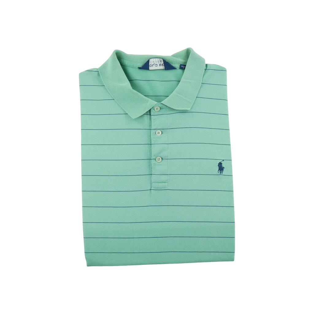 Втори живот - Polo Ralph Lauren мъжка къс ръкав с мрежа и емблема - Добро