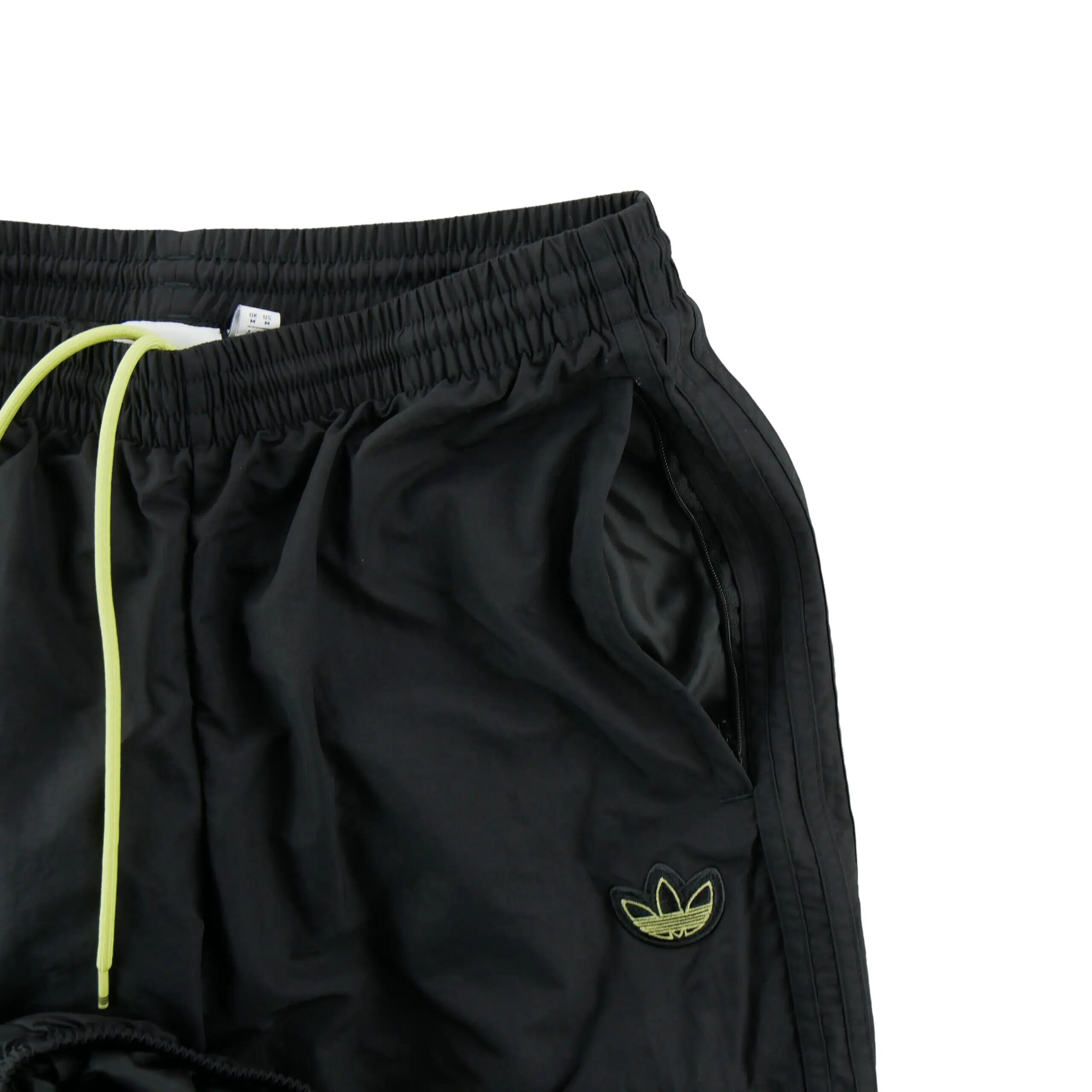 Second life - Joggings Męski Trefoil kontrastowy Czarny - Jak nowy 4/9