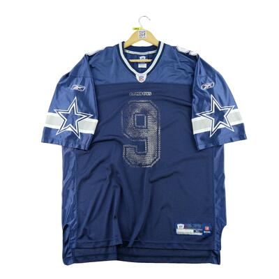 Tweedehands - reebok heren sportshirt nfl dallas cowboys 9 marine - goede staat