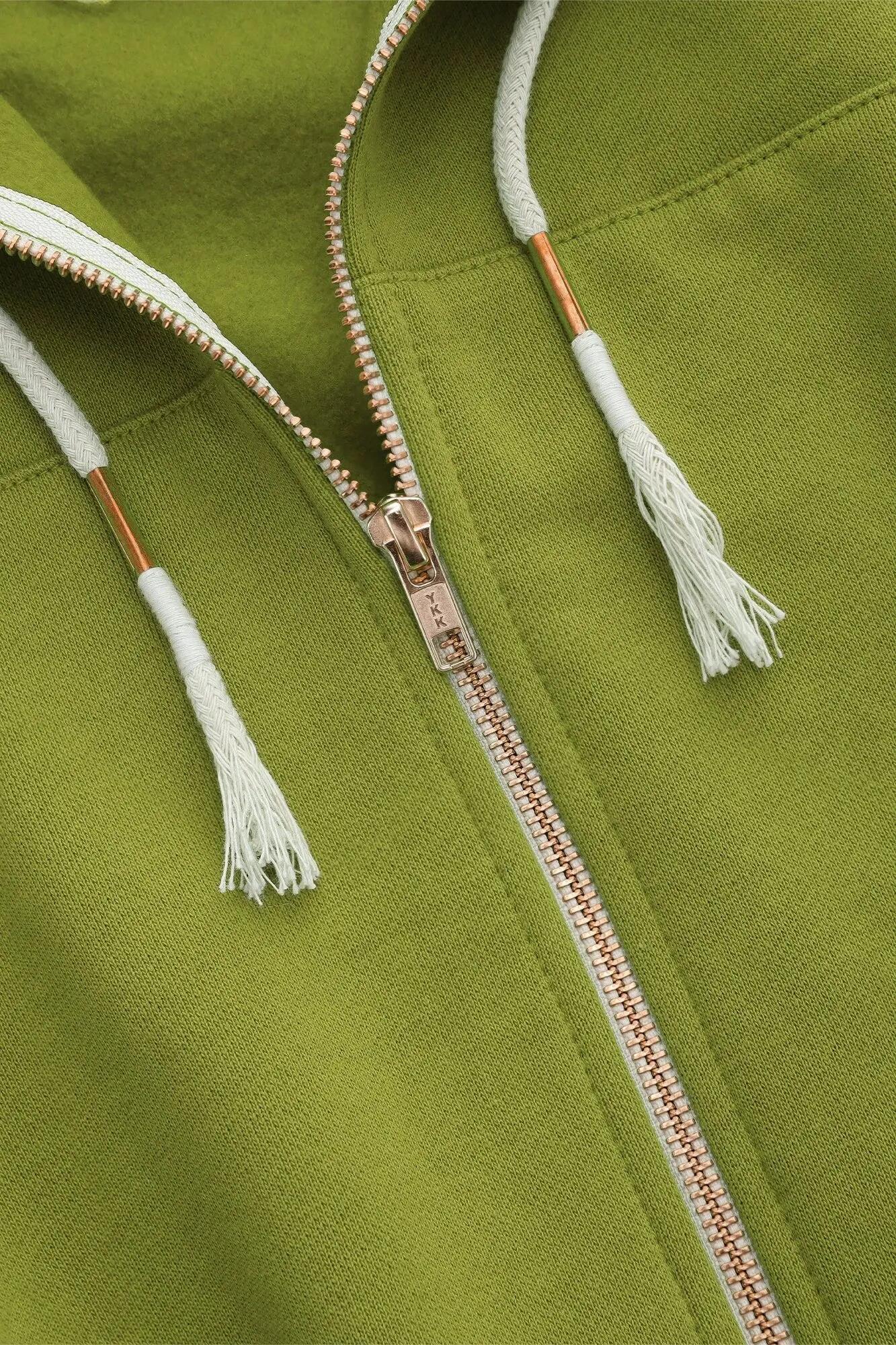 Osaka Damen Cropped Full Zip Hoodie | Ferite 6/6
