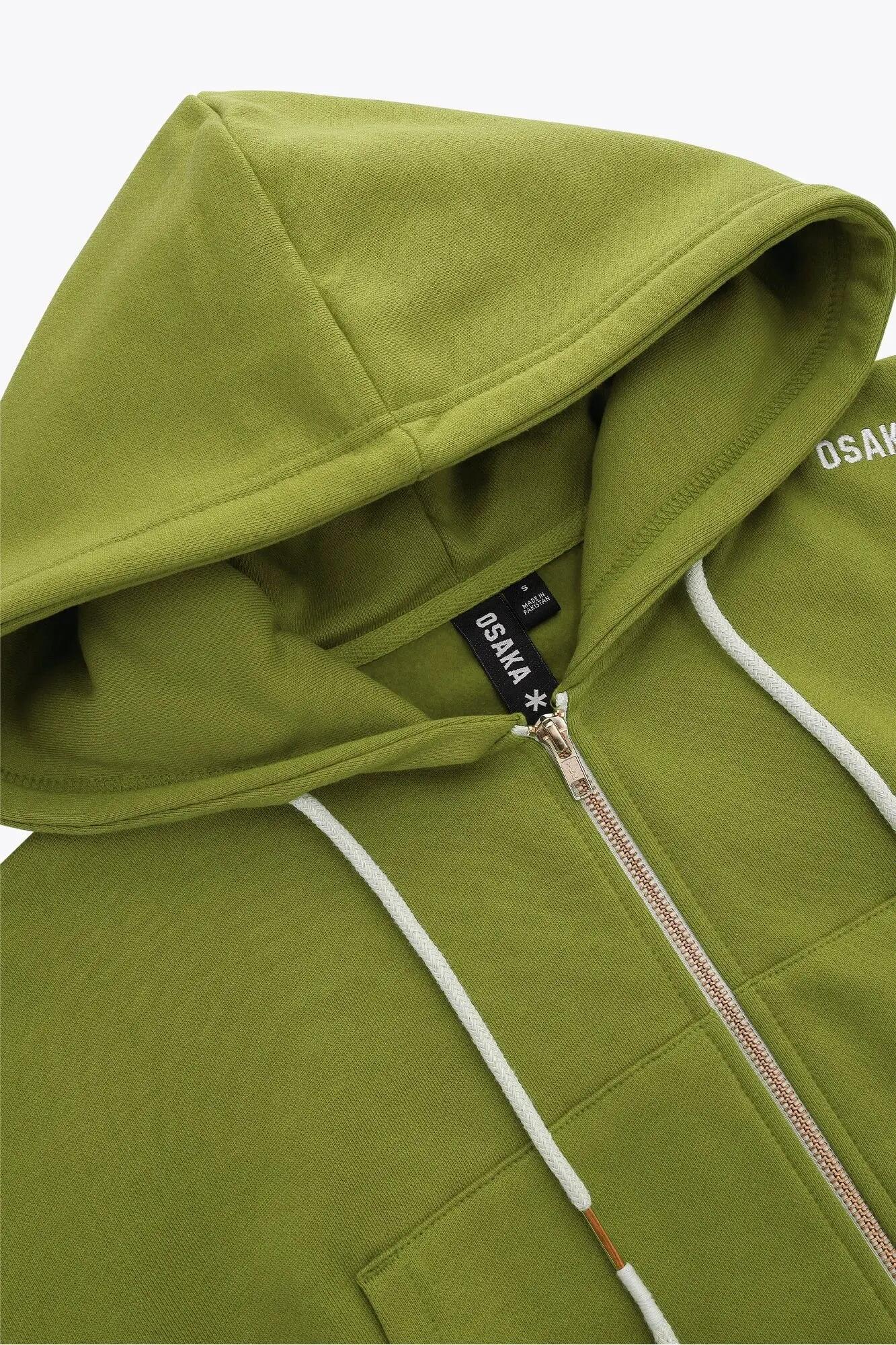 Osaka Damen Cropped Full Zip Hoodie | Ferite 4/6