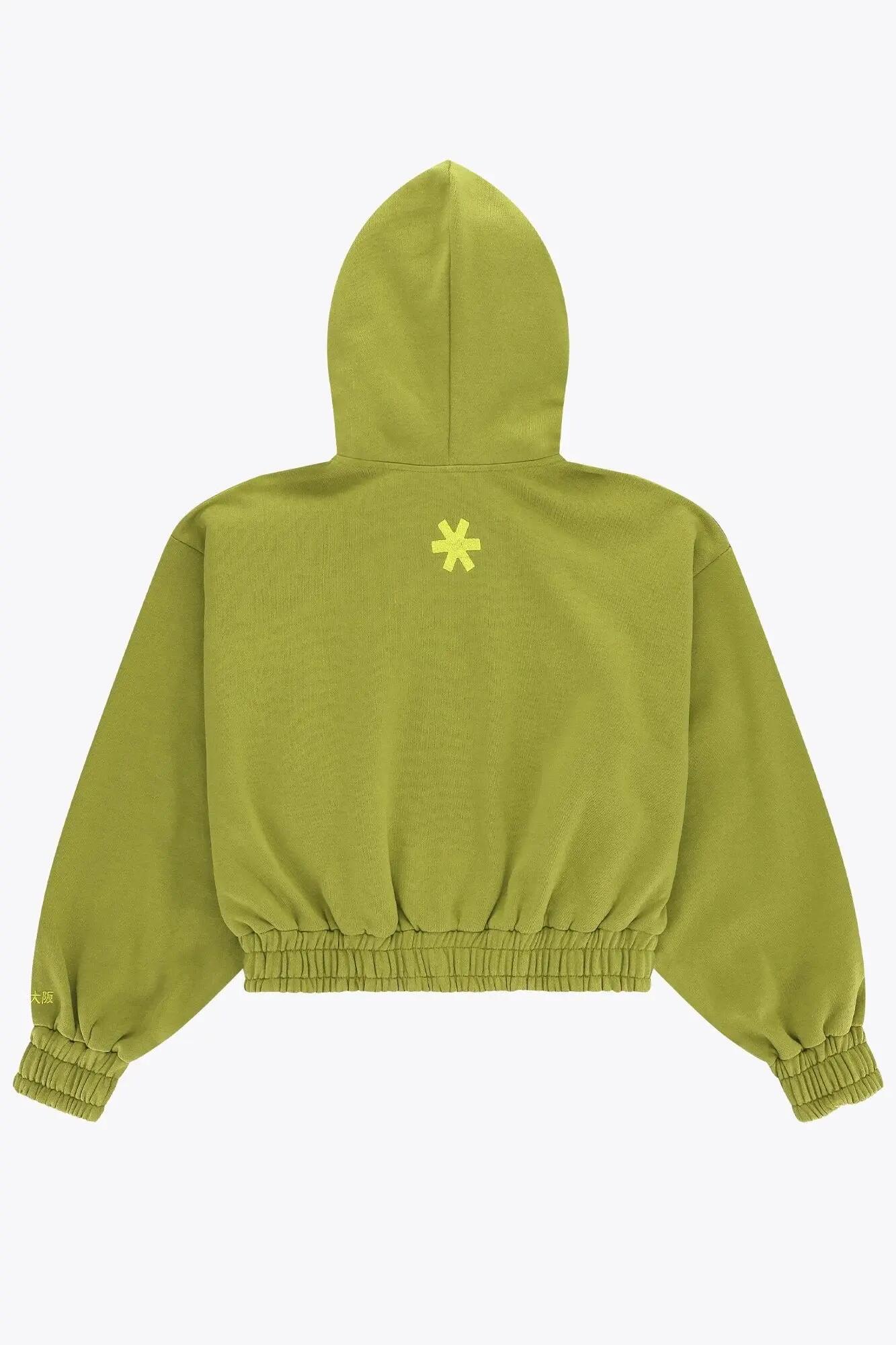 Osaka Damen Cropped Full Zip Hoodie | Ferite 3/6