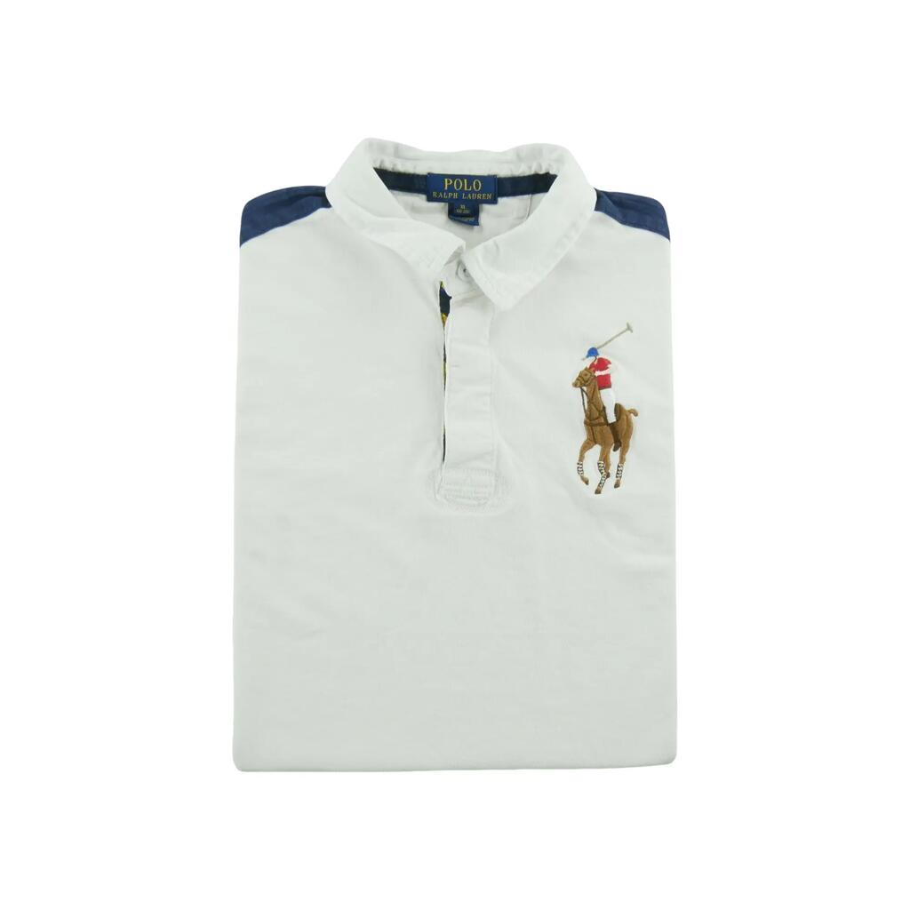Втори живот - Поло с дълъг ръкав мъжко Polo Ralph Lauren Big Pony 3 - Добро