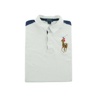 Tweedehands - polo ralph lauren heren lange mouw big pony 3 - goede staat