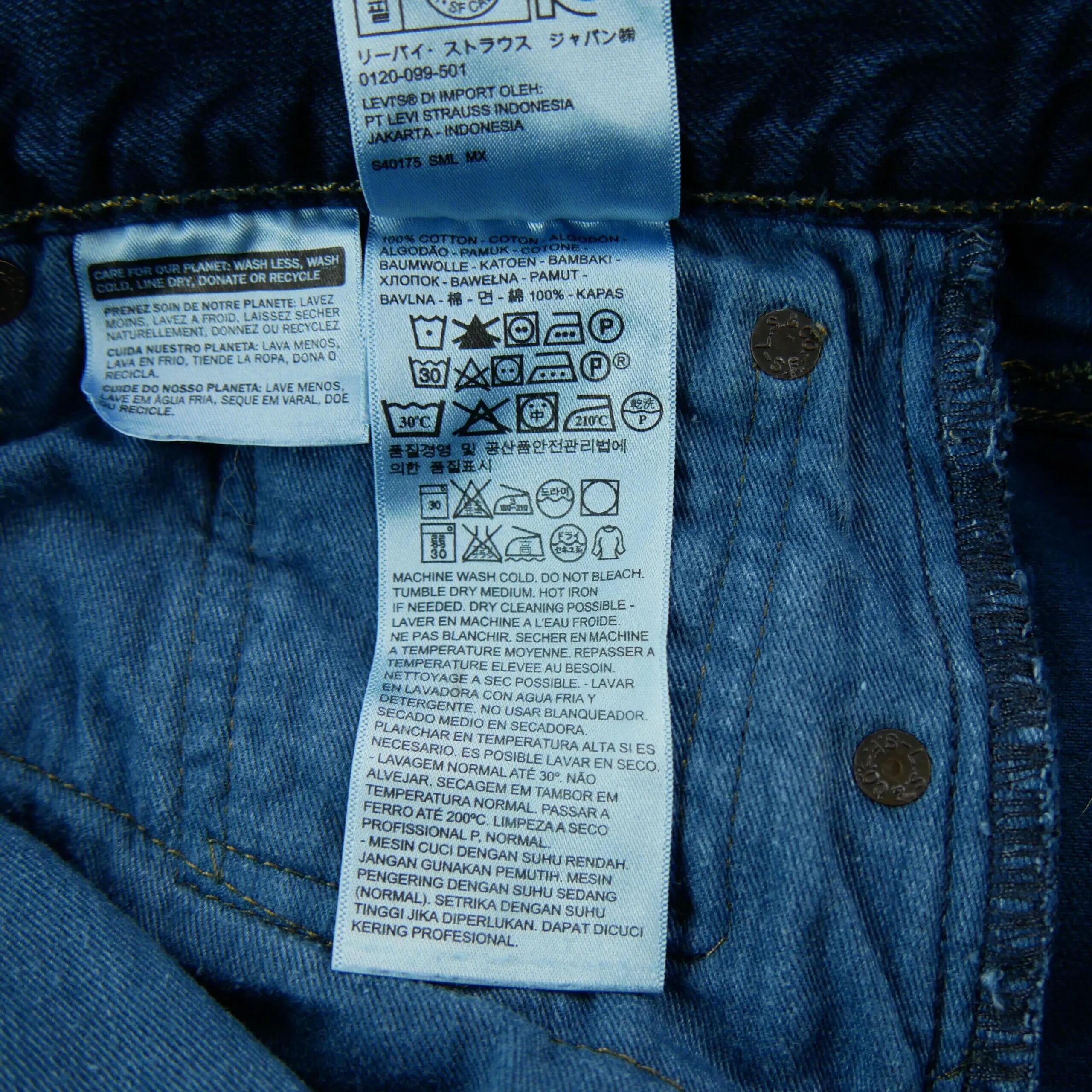 Second hand - Jeans Uomo W32/L32 508 Regular Taper Levi Strauss - Stato buono 9/10