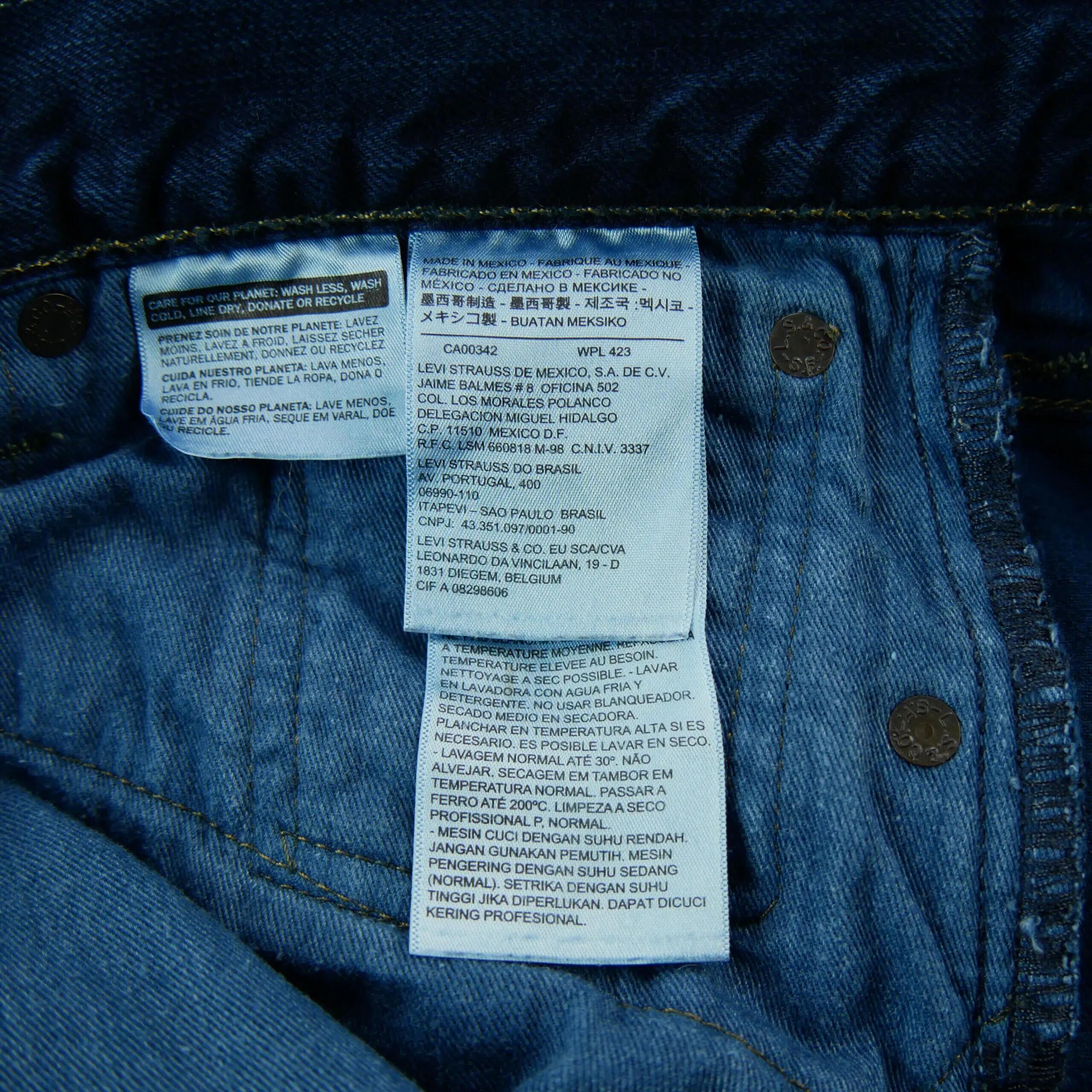 Second hand - Jeans Uomo W32/L32 508 Regular Taper Levi Strauss - Stato buono 8/10