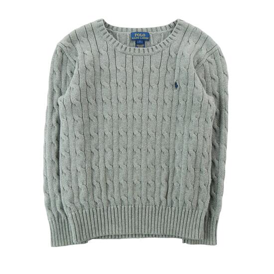 Seconde vie - Pull Garçon Cable-Knit Cotton Sweater - Excellent