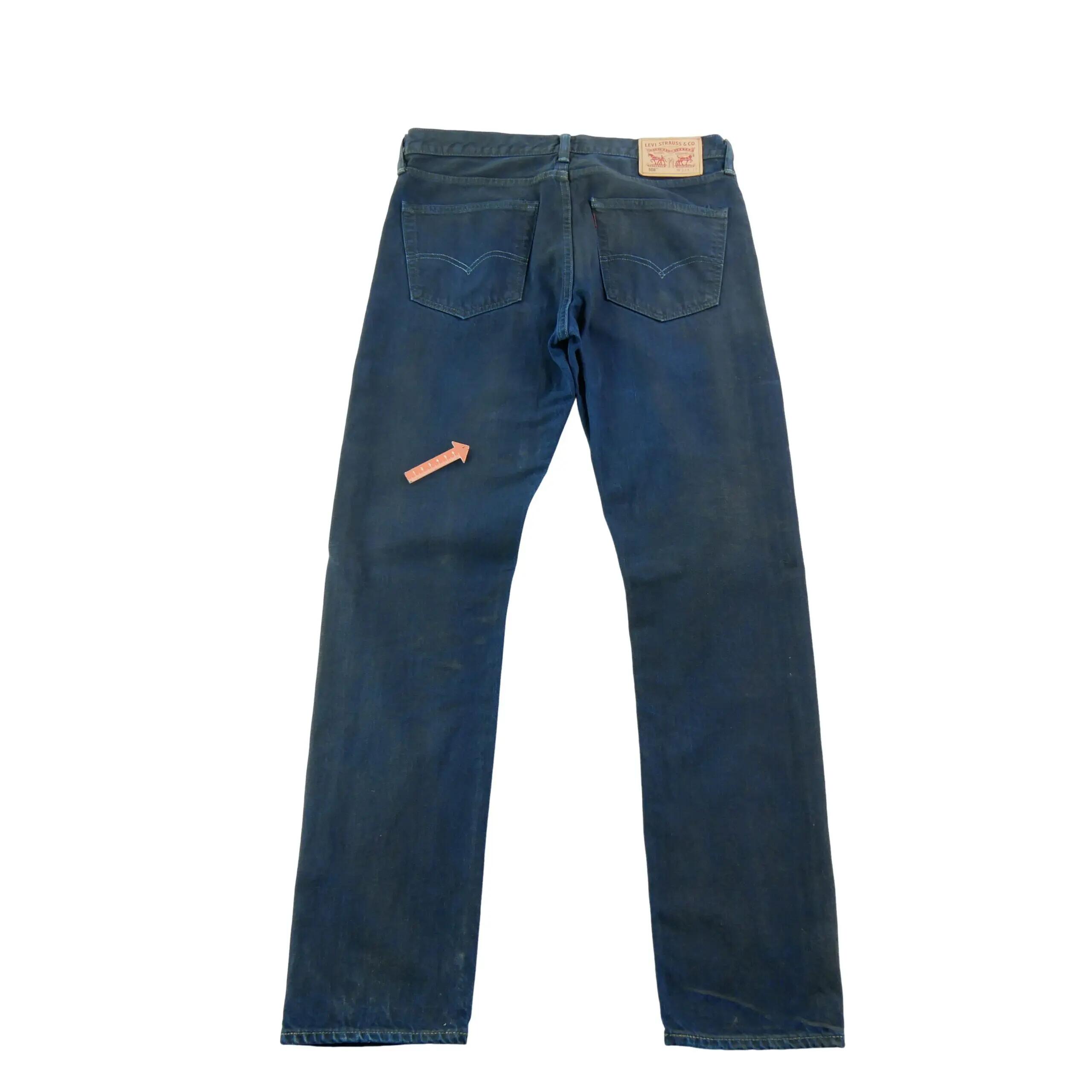 Second hand - Jeans Uomo W32/L32 508 Regular Taper Levi Strauss - Stato buono 6/10