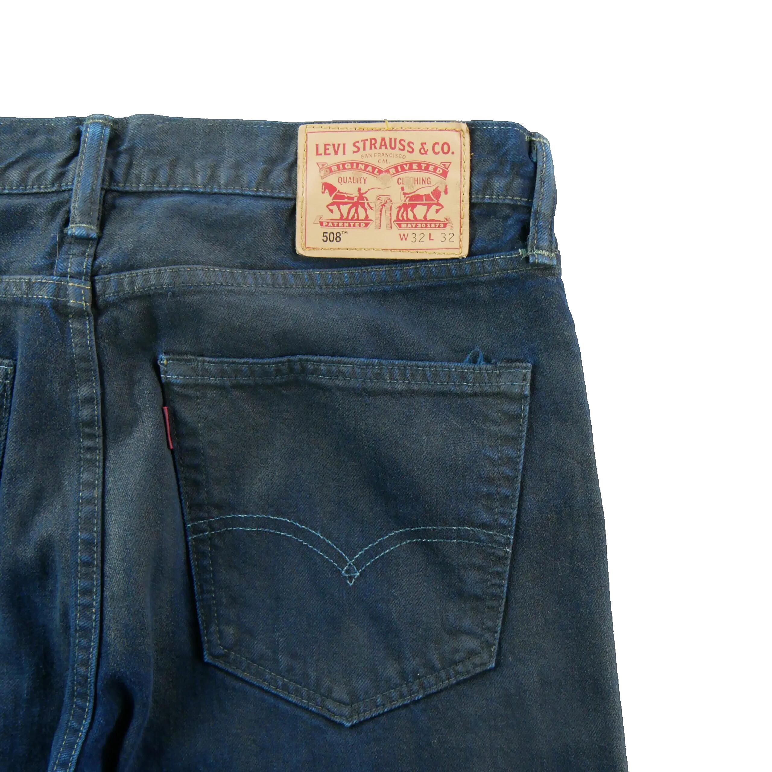 Second hand - Jeans Uomo W32/L32 508 Regular Taper Levi Strauss - Stato buono 4/10