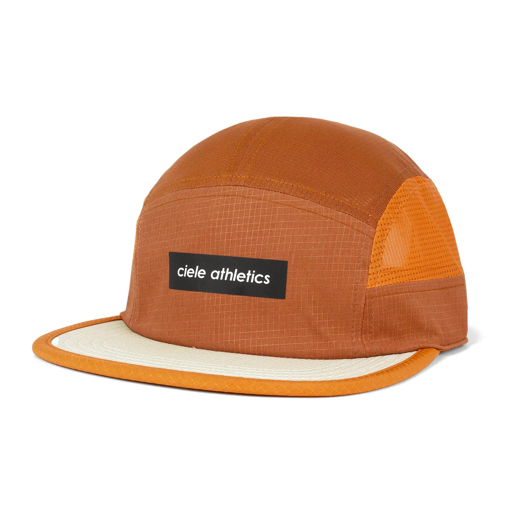 Casquette à visière Ciele Athletics GOCap Field Iconic Bar ginger bread/sunset 7/7