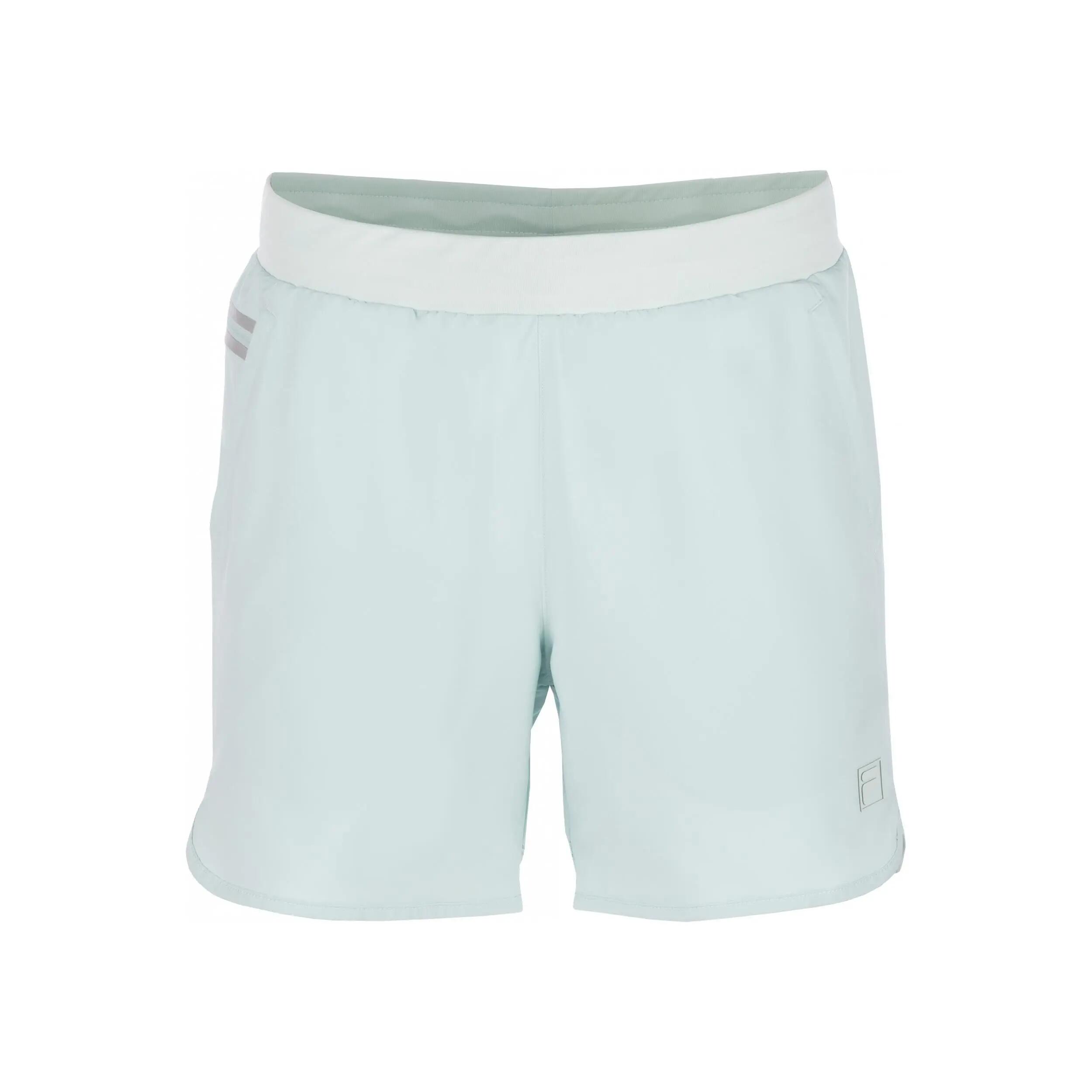 Shorts - Tennis - Heren - Jeremy - Elastische taille, lichtgewicht - Ice blue 1/1