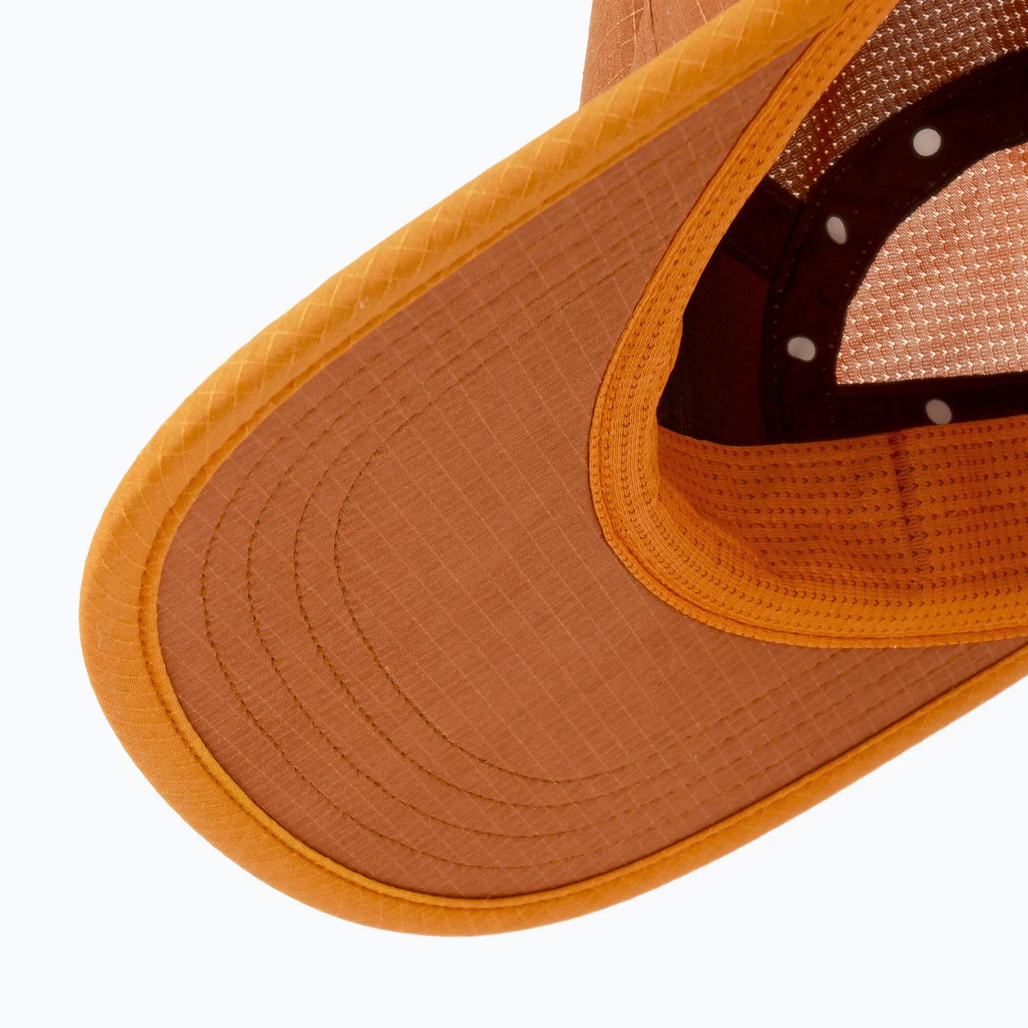 Casquette à visière Ciele Athletics GOCap Field Iconic Bar ginger bread/sunset 3/7