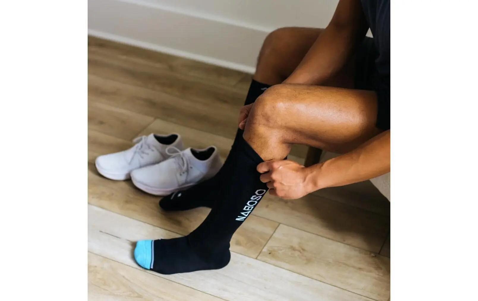 NABOSO Recovery Socks High Knee Compression Sock L 2/3